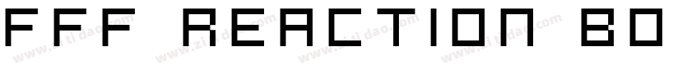 FFF Reaction Bold Condensed字体转换